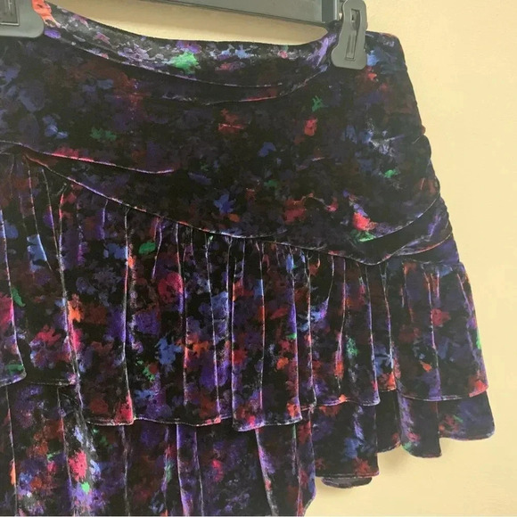 Ramy Brook Printed Malbec Skirt Size 12 NWT New Velvet - Picture 3 of 10